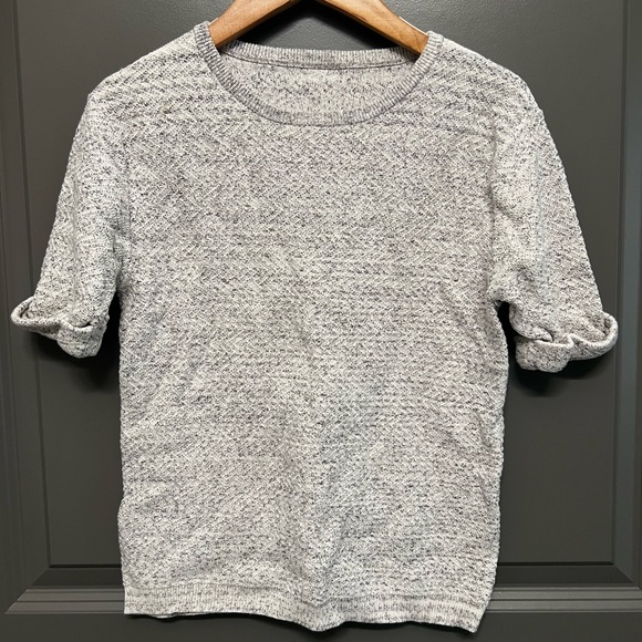 XXS LOFT Heather Gray Shirt - Picture 1 of 2